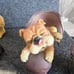 Vintage lot of resin miniature dogs