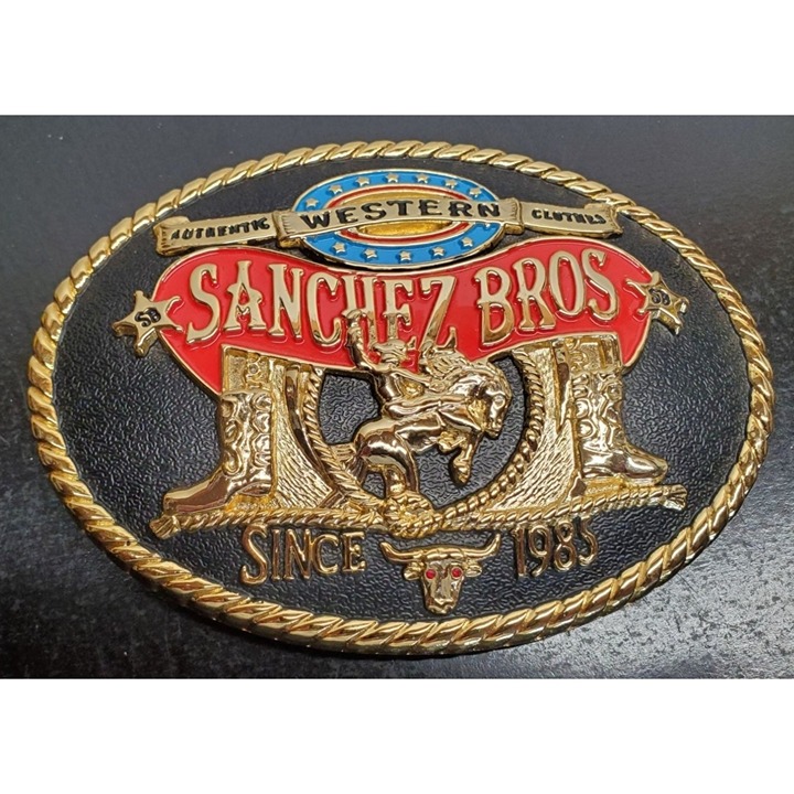 Western Sanchez Bros Since 1983 Special Edition Belt Buckle - New