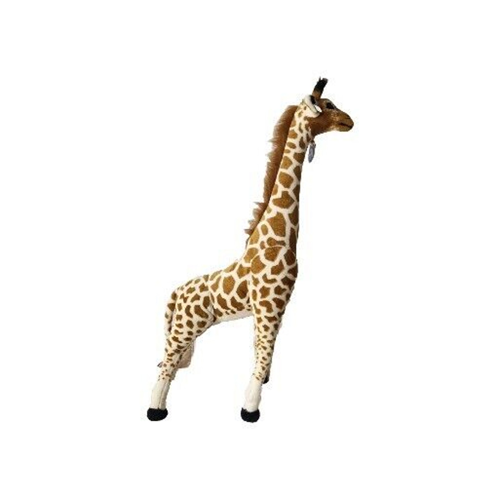 Giant Stuffed Giraffe Animal Plush Kids Toy Lifelike Soft Jumbo Stuffy 4foottall