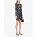 Veronica Beard Peppa Floral Metallic Silk Blouson Dress 8 Cocktail Holiday NYE