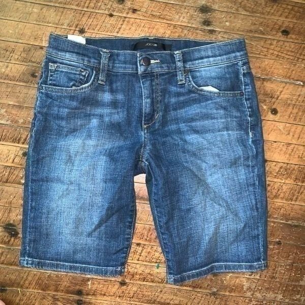 Joe’s distressed normcore size 26 Bermuda denim shorts
