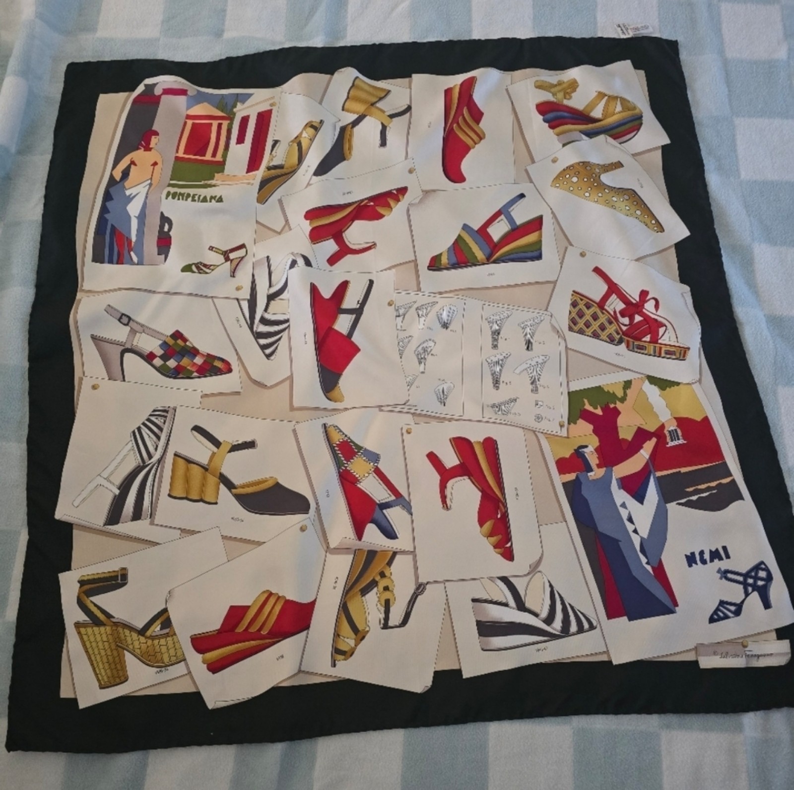 Authentic Salvatore Ferragamo scarf
