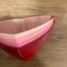 Valentine’s Day Heart Shaped Dinner Bowls Set