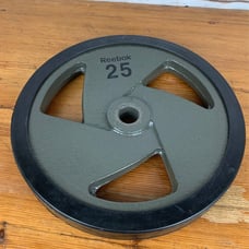 25 lb weight plate, standard