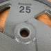 25 lb weight plate, standard