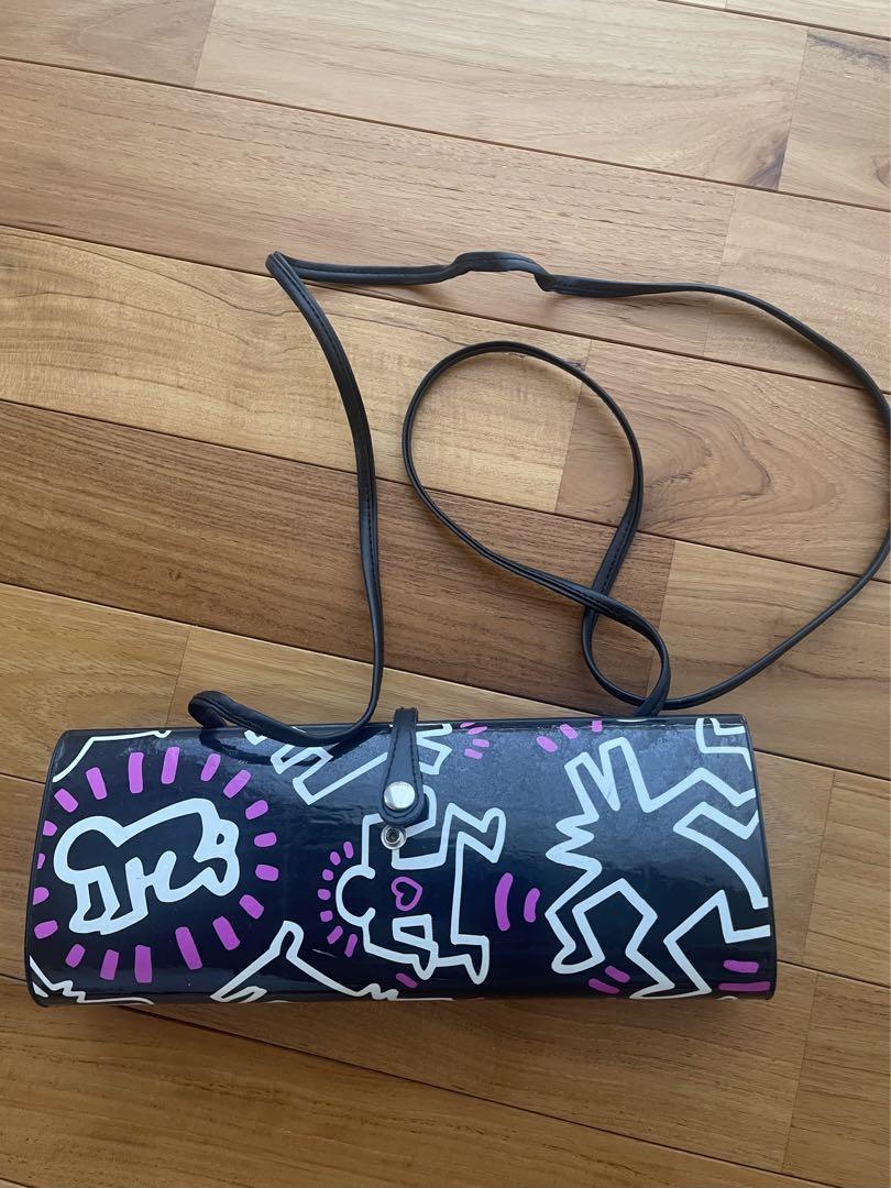 Keith Haring Art Vintage Clutch & Shoulder Bag