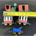 Lehmann GNOMY 990 Christmas Train Cars Vintage Made West Germany -OF