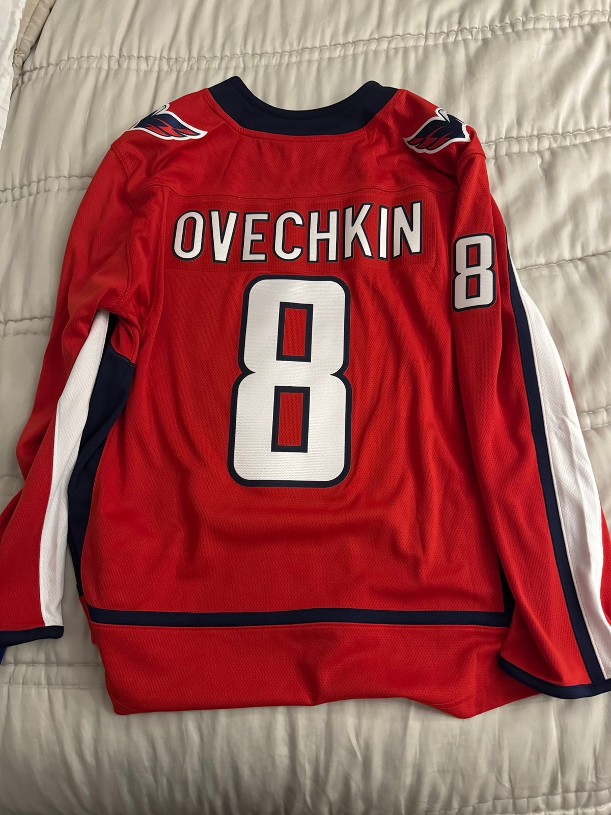 Hockey Ovechkin Capitals Jersey Alexander Ovechkin Signed Stanley