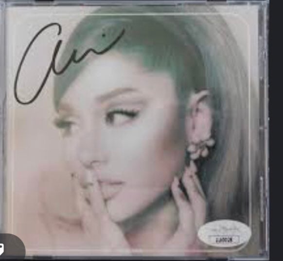 Ariana grande signed positions CD