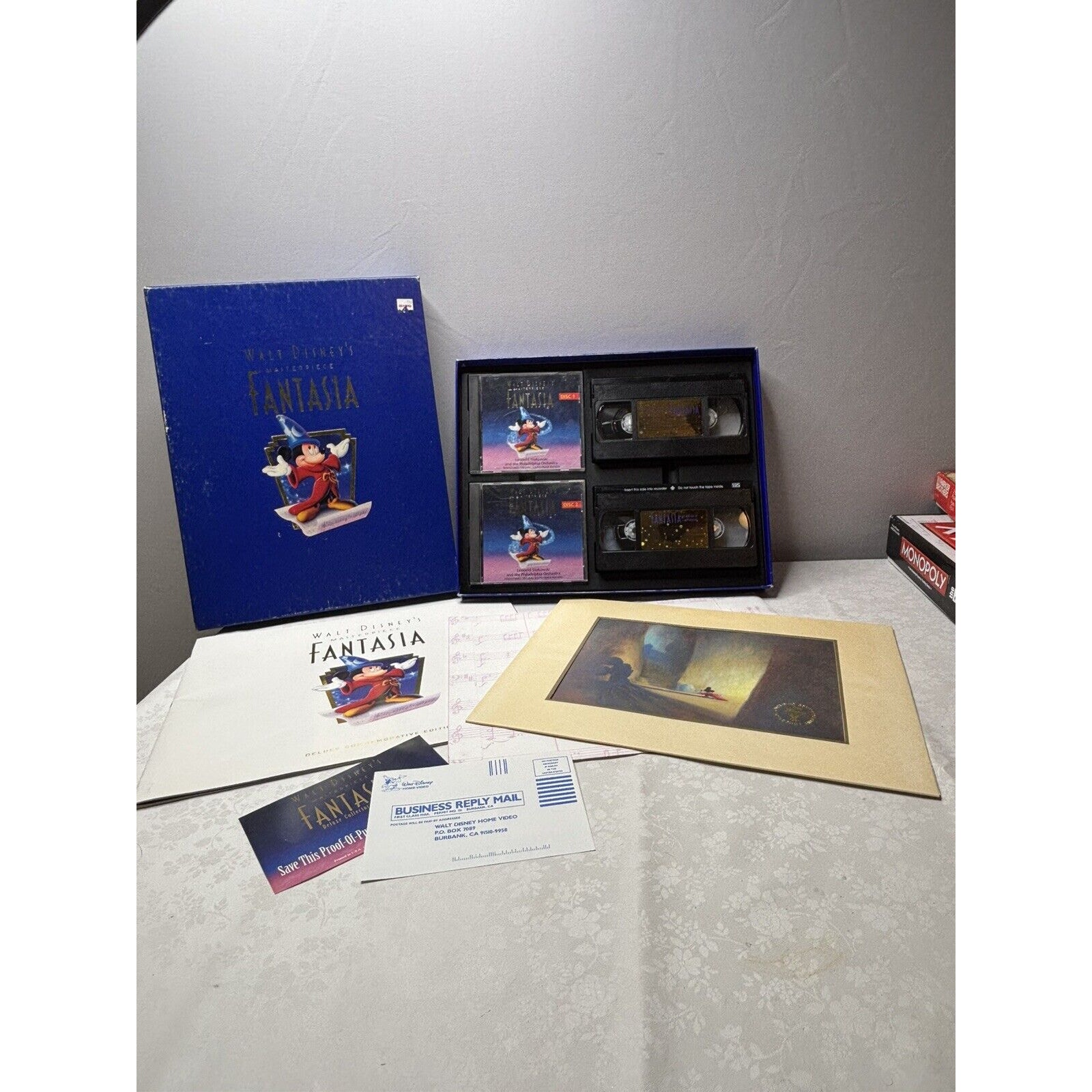 Walt Disney's Masterpiece Fantasia Deluxe Collectors Edition