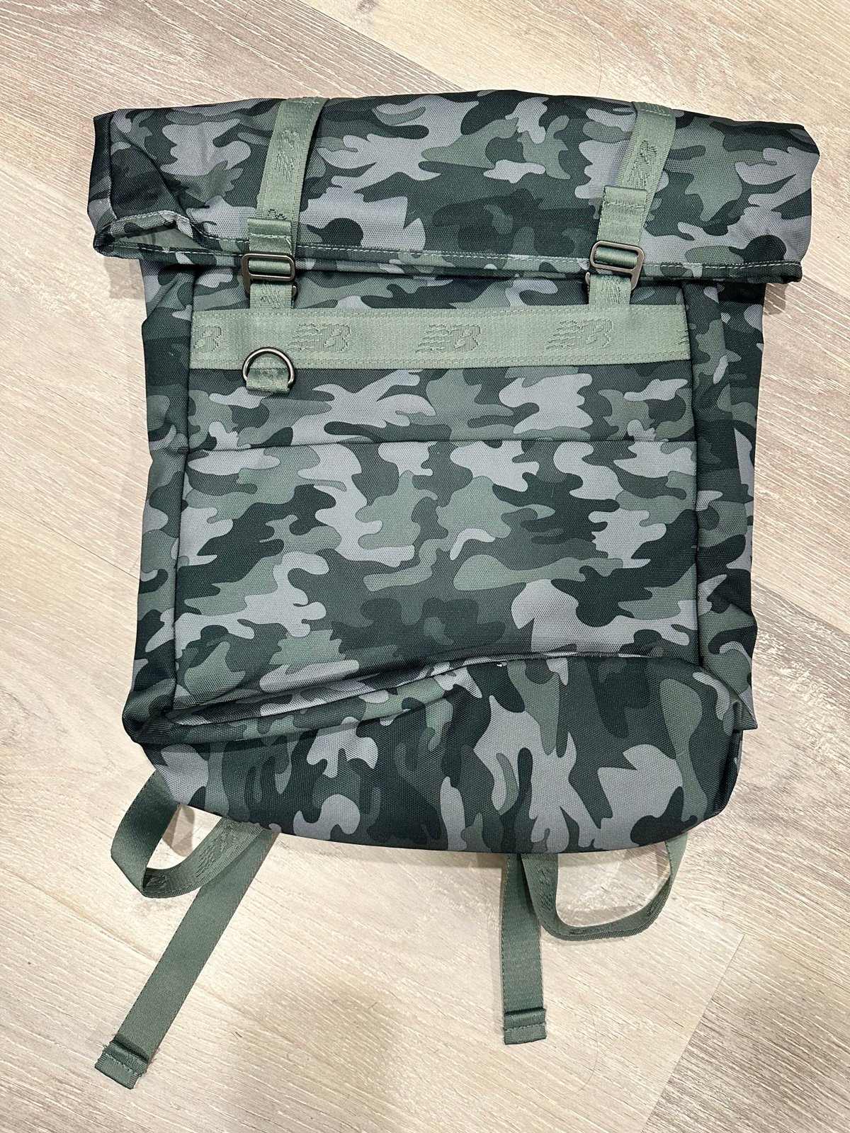 New Balance LSA Roll Top Backpack Camo NWT