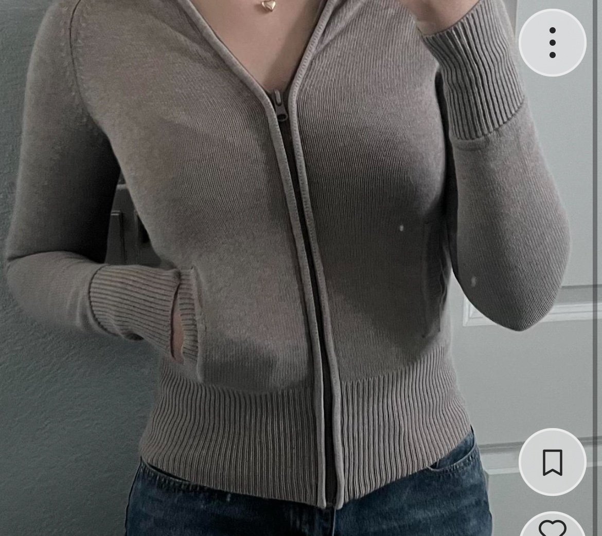 ZARA Zip-Up Cardigan Sweaters | Mercari