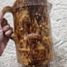 Antique Bennington pottery peacock pitcher, will consider reasonable offers