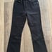 NWOT Pistola women’s wide leg high rise black jeans size 27