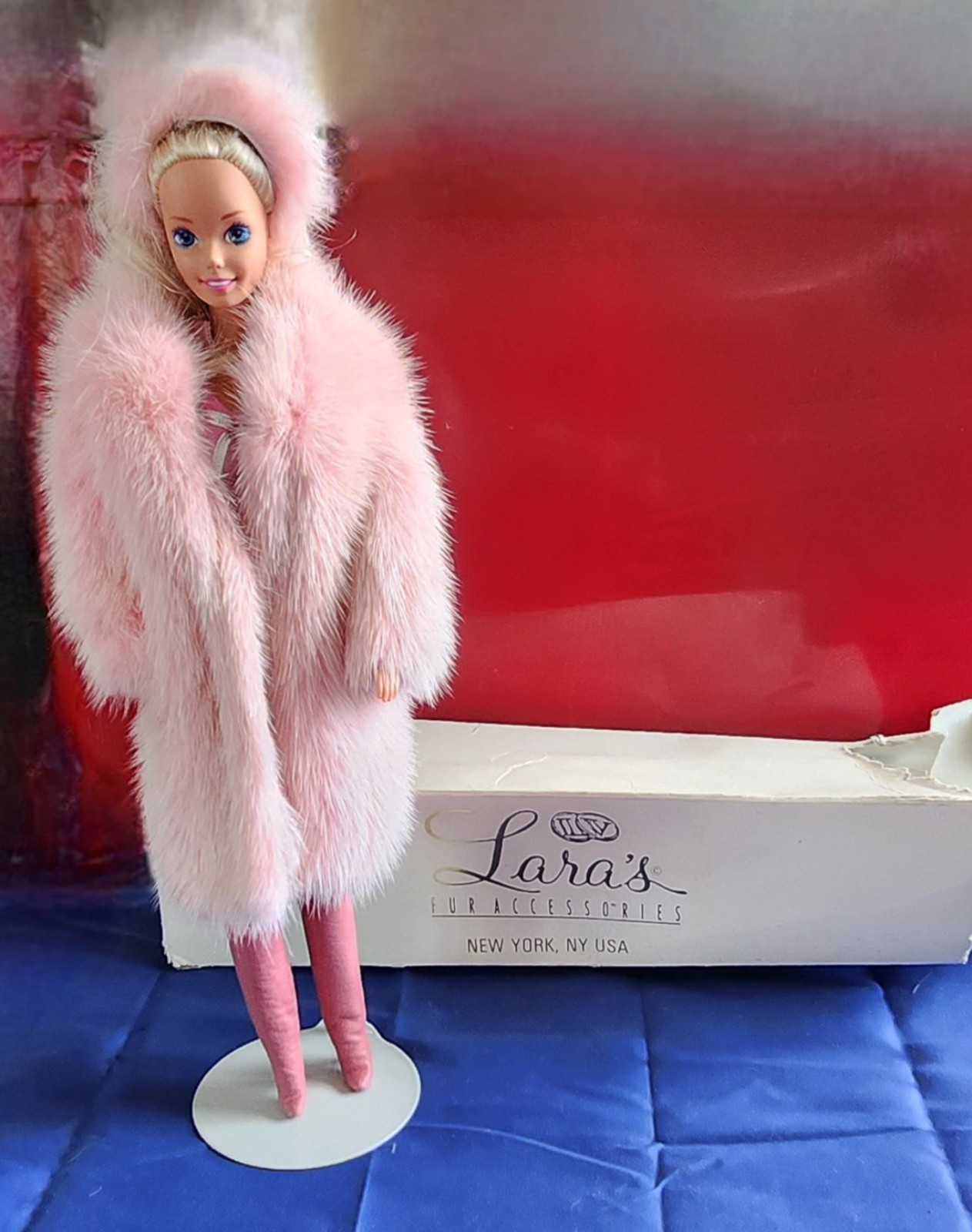 Barbie wearing Lara Fur