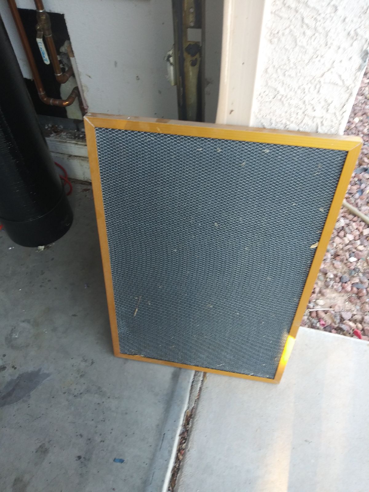 Permanent 20 by 30 in house filter