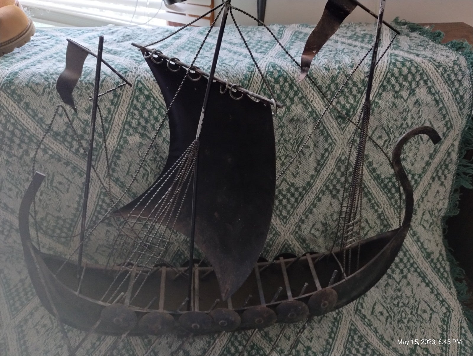 Old antique ship