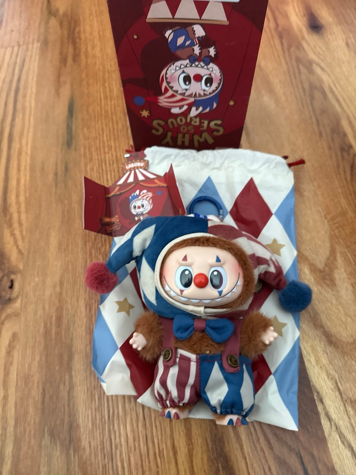 Juggling Clown Labubu.  Why so Serious. Free Shipping