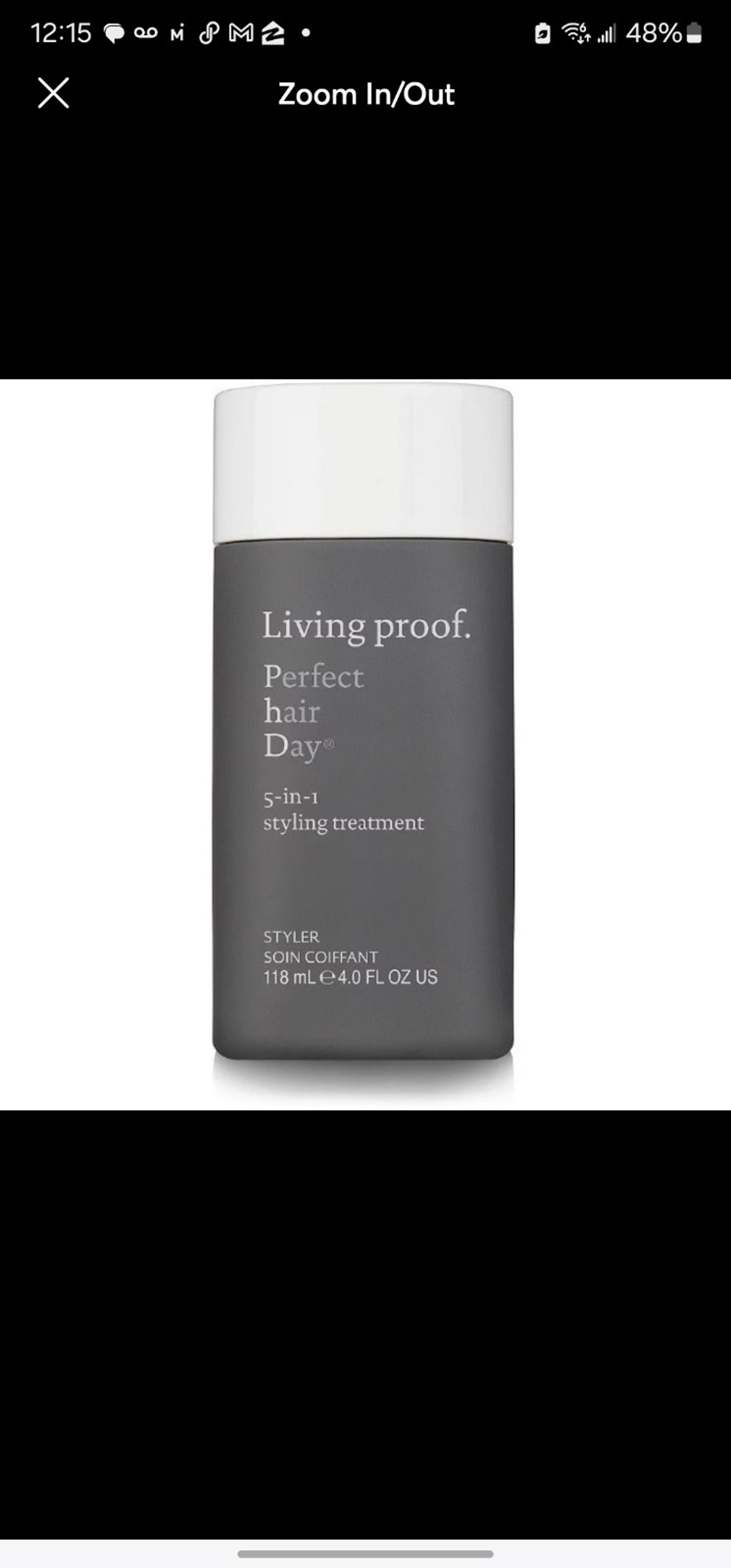 Living Proof PHD 5-in-1 Styling Treatment 4 oz hair cream