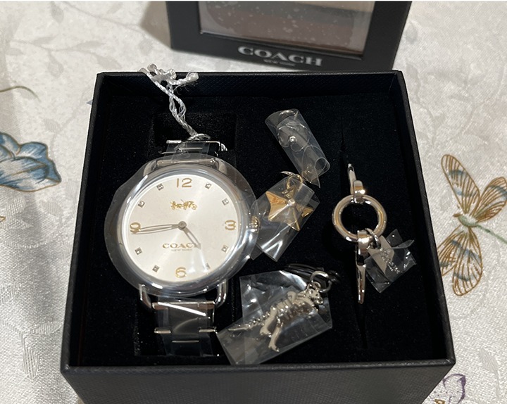[New]Coach Watch&Bracelet Charm Set