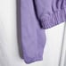 Missguided Purple Hoodie NWT Womens 6 Sweatshirt Crop New Embroidered Y2K Casual