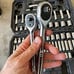 Mechanic's 201-piecMechanic's 201-piece tool kit and socket set for tackling mul