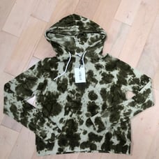 NWT 138 Leallo cotton terry hoodie
