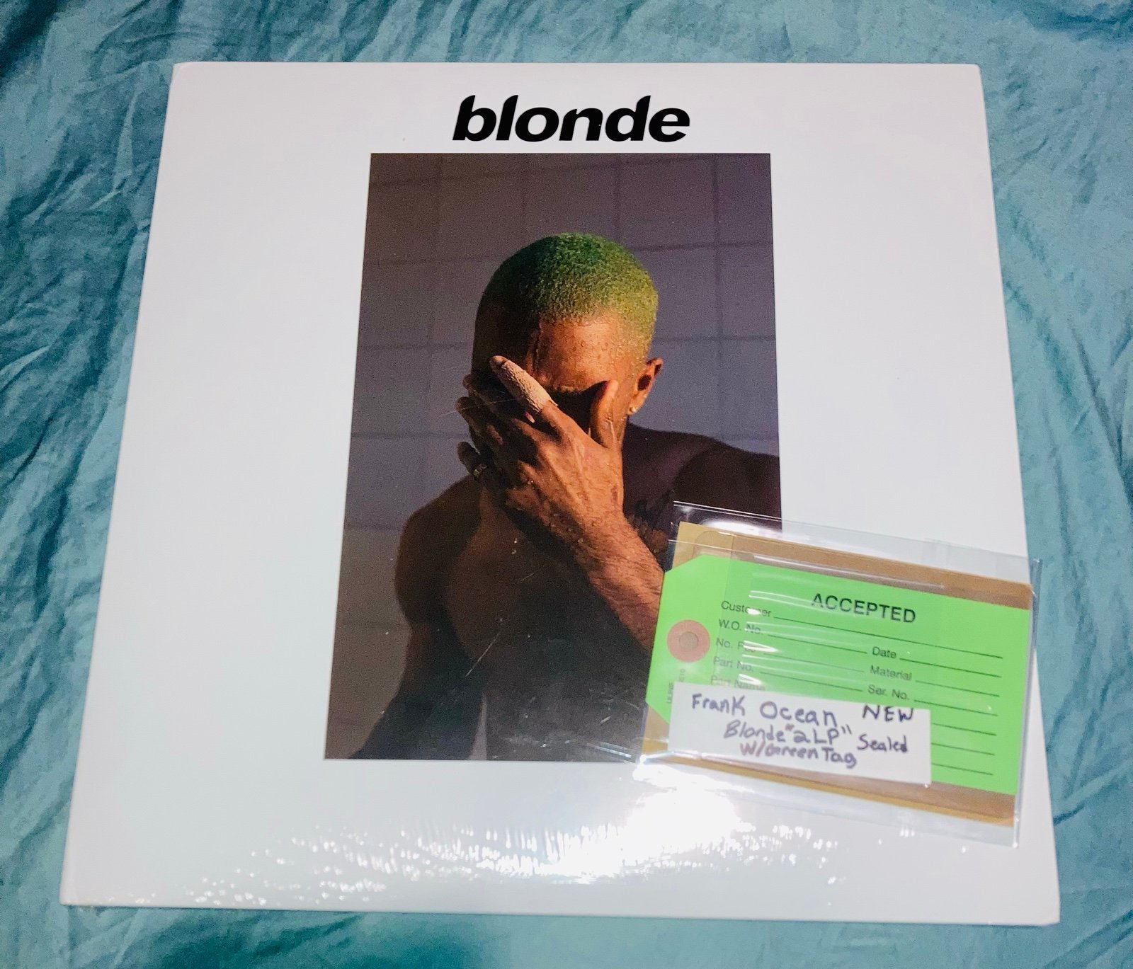 Frank Ocean - Blonde 2LP Vinyl 2022 OFFICIAL REPRESS W GREEN TAG SEALED
