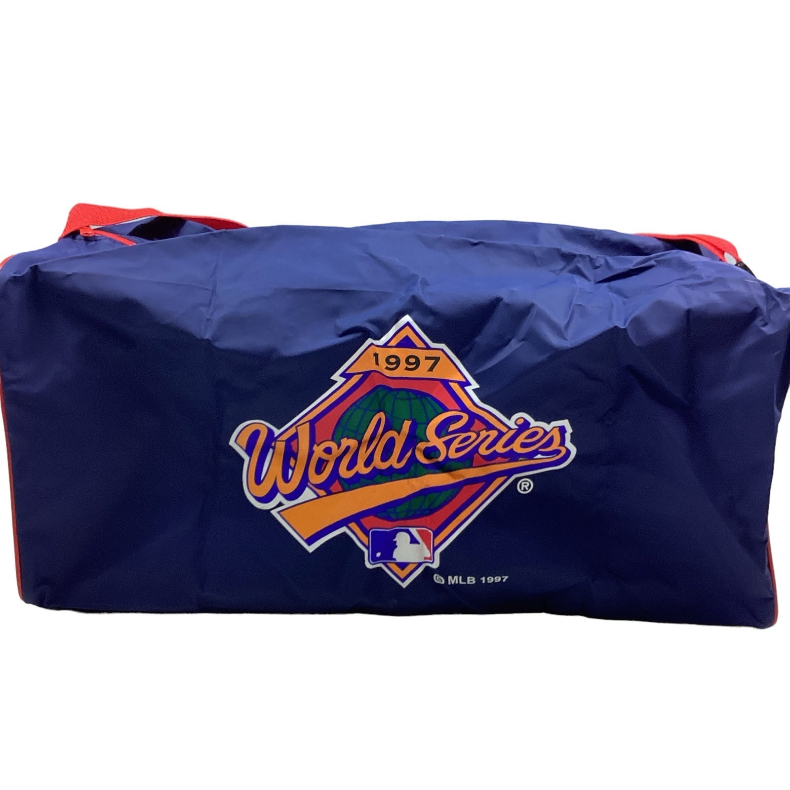 Vintage 1997 MLB World Series duffel bag