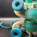 Roller Skates Womens Quad Candi Girl GRL Carlin Size 4 Teal Roller Derby