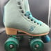 Roller Skates Womens Quad Candi Girl GRL Carlin Size 4 Teal Roller Derby