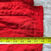 Indah Linen Blend Maxi Dress Swim Coverup Red Size S/M Side-Tie Vacation Resort