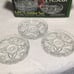 Anchor Hocking Prescott 6 piece glass Coaster Set