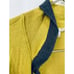 Anthro Y2K Halogen Cardigan sweater shell Size M Chartreuse retro