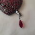 Betsey Johnson Heart And Dagger Large Statement Necklace NWT