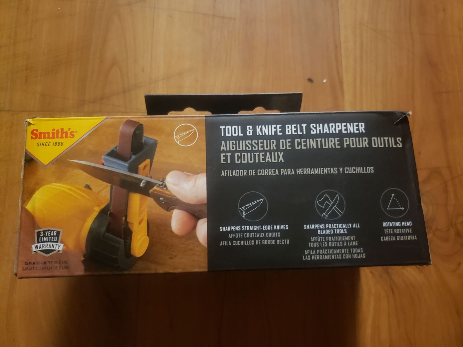 Smiths knife and belt sharpner