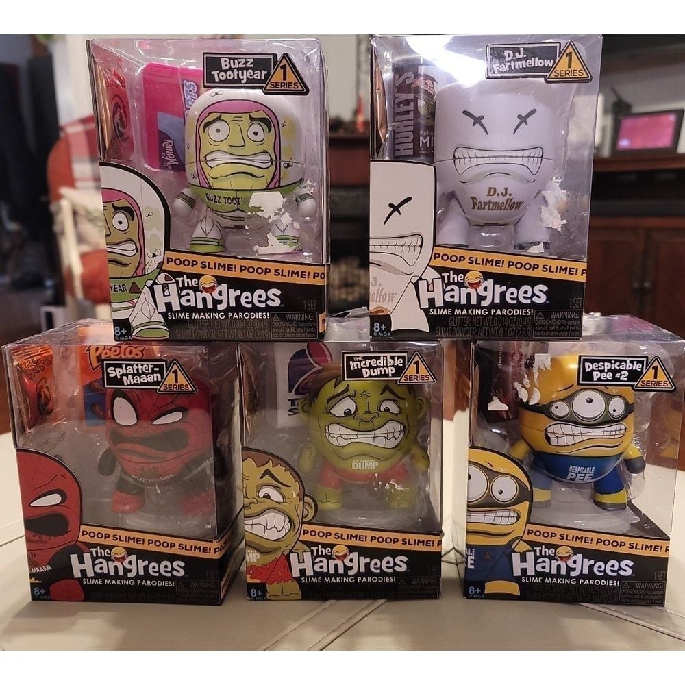 The Hangarees, Slime Making Parodies! Set of 5 in Series 1