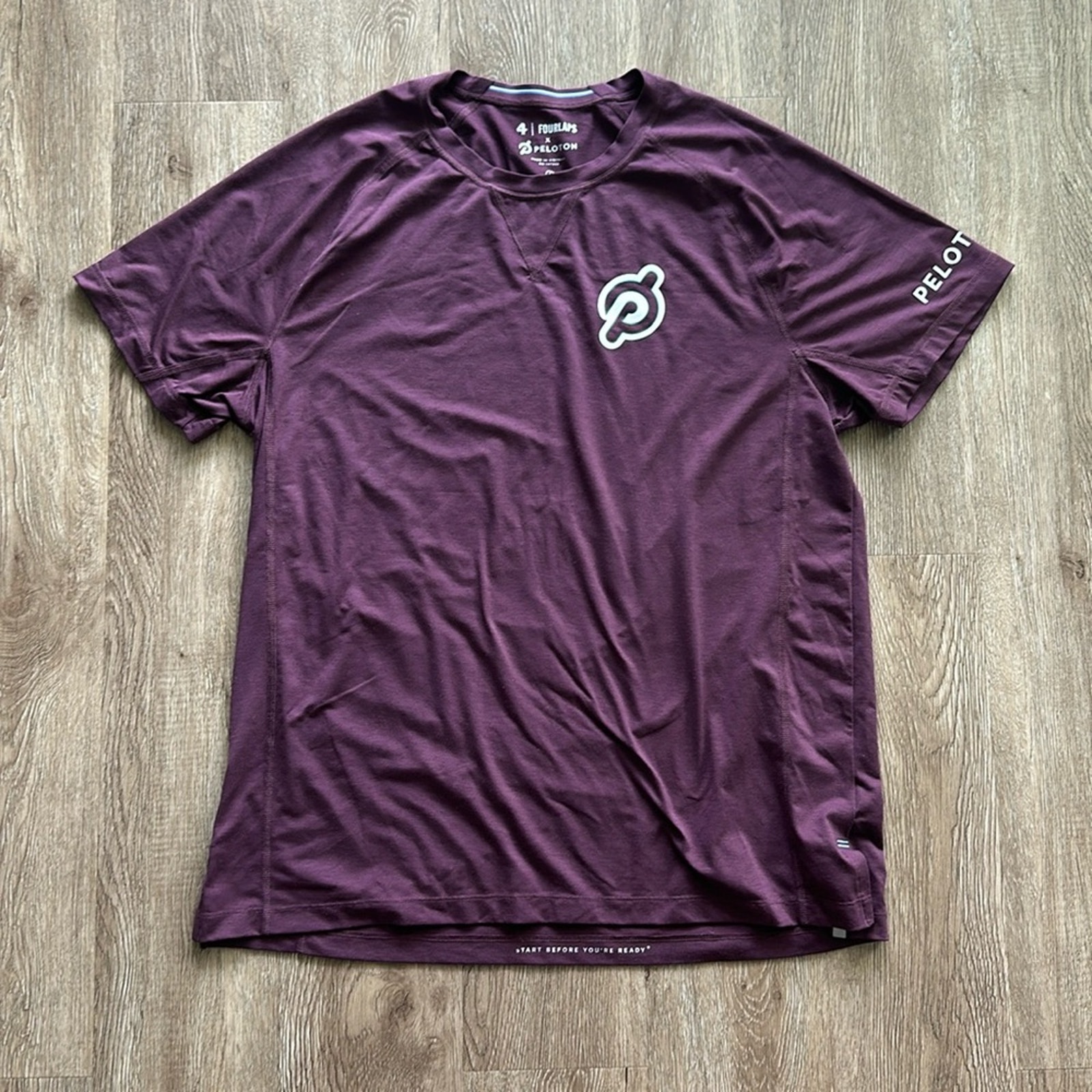 Four Laps X Peloton Level Tech Tee Shirt