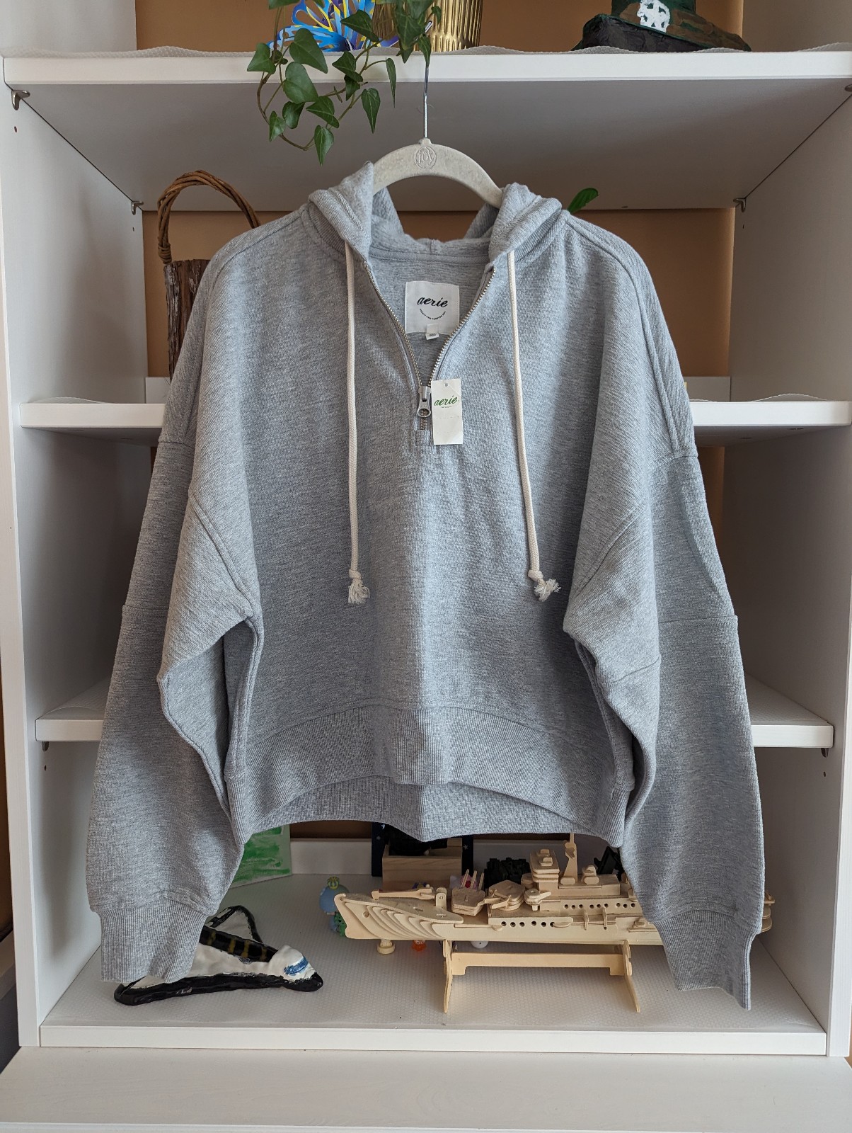 Aerie Restart Quarter Zip Hoodie