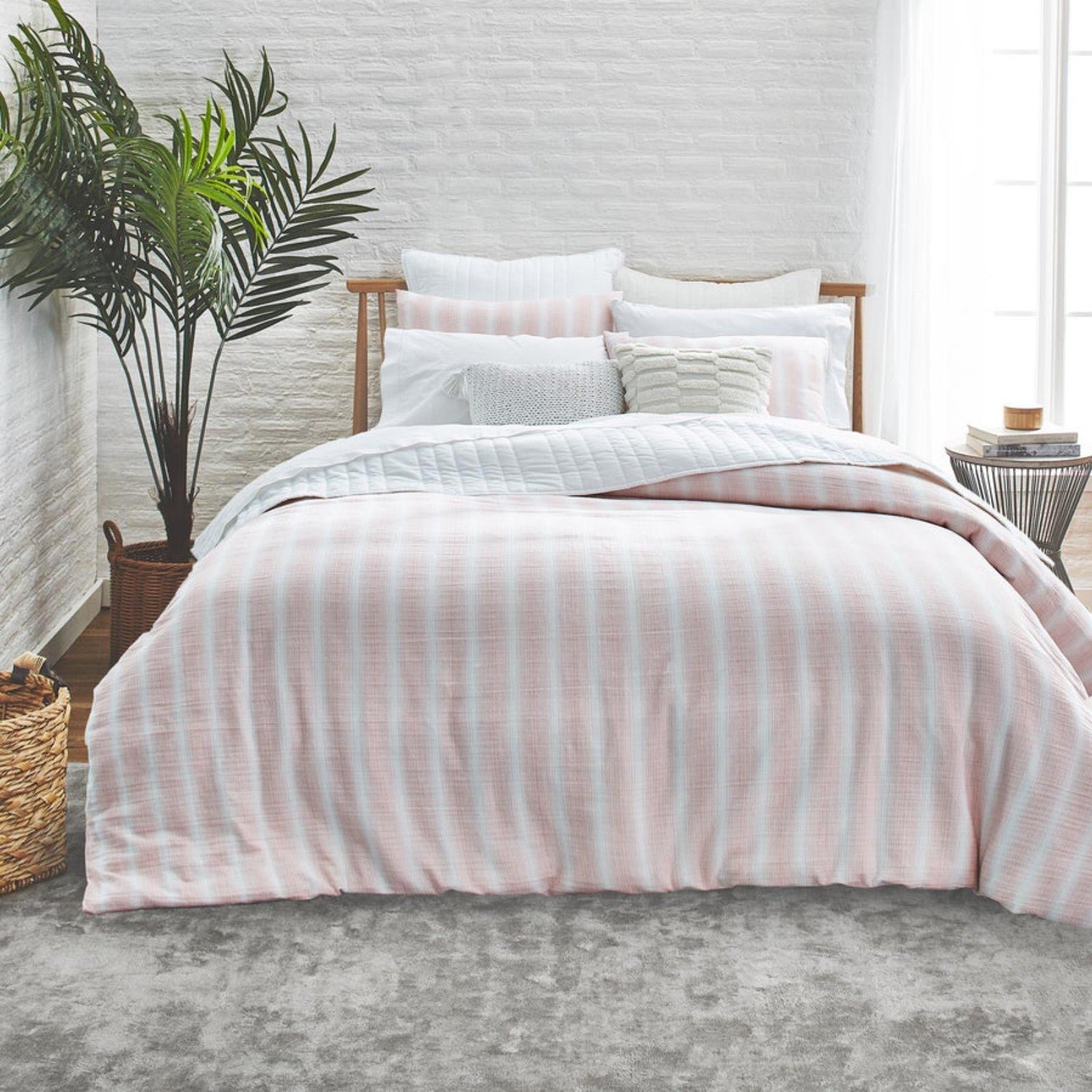 3Pc Splended Home Capitola Queen Duvet & Pillowcase Set