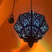 Hanging Solar Lights Outdoor Lantern Waterproof 1 Pack Bronze