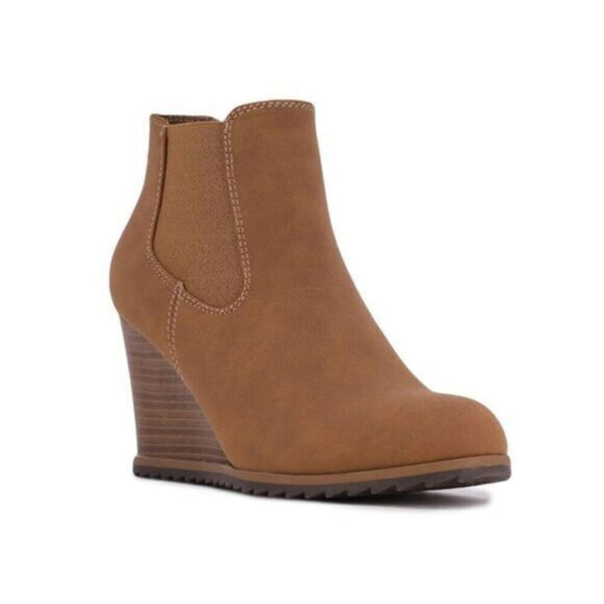 Nautica Womens Wedge Boots sz 9 Ankle Shoes NEW #H572