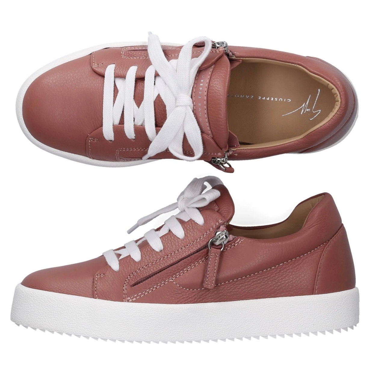 Giuseppe Zanotti Low-top pink Sneakers Addy - size 39IT/ 9Us