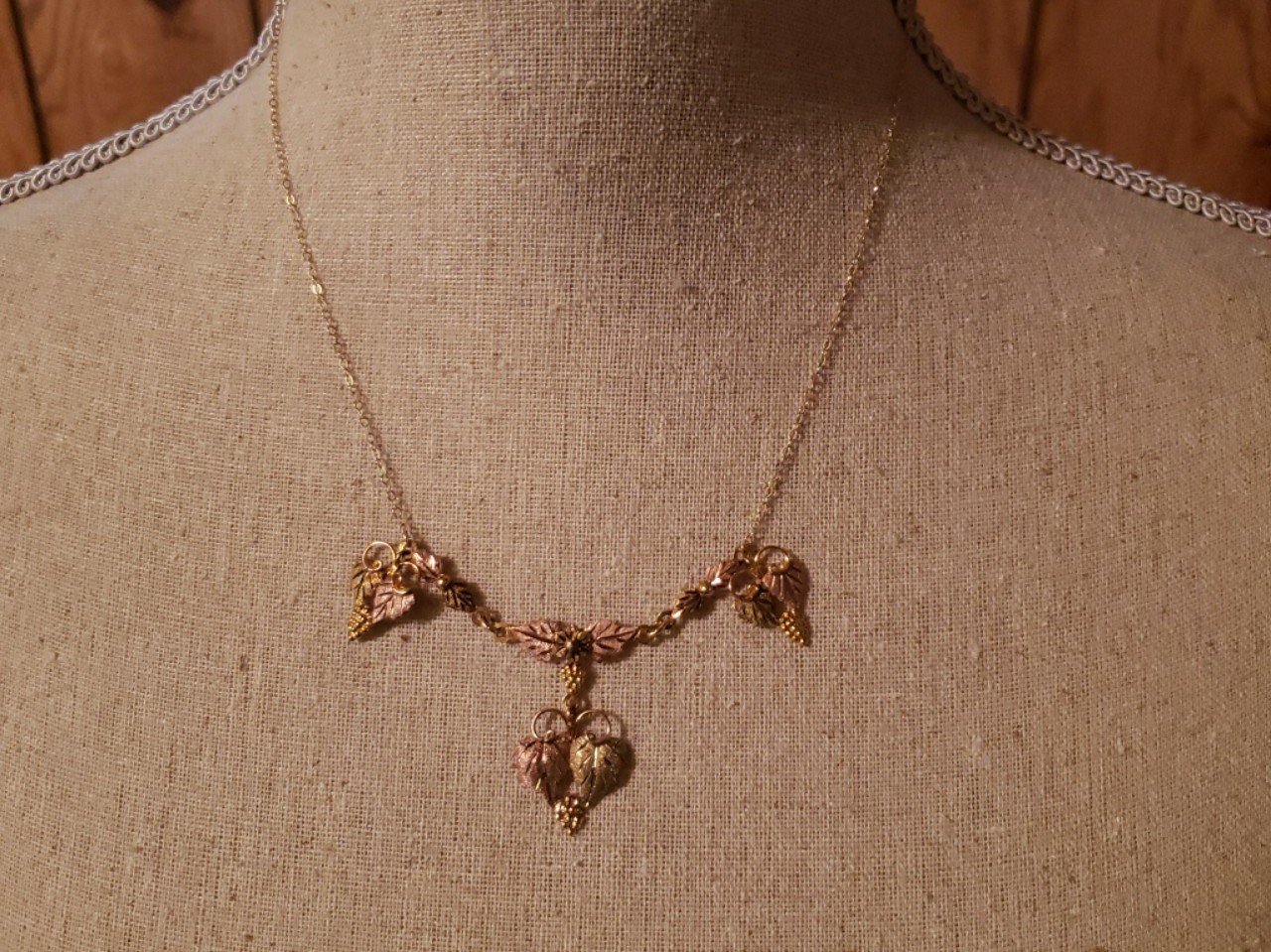 Black hills gold necklace