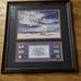Wright Brothers 100th Anniversary Lithograph, Stamps, & Coins Framed Collectible