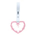 NEW 2PCS BARBED WIRE PINK JDM TSURIKAWA RING WHITE Handle Strap Drift Charm