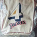 Vintage Channel 4 Cox San Diego MLB Padres Zip Up Bag.