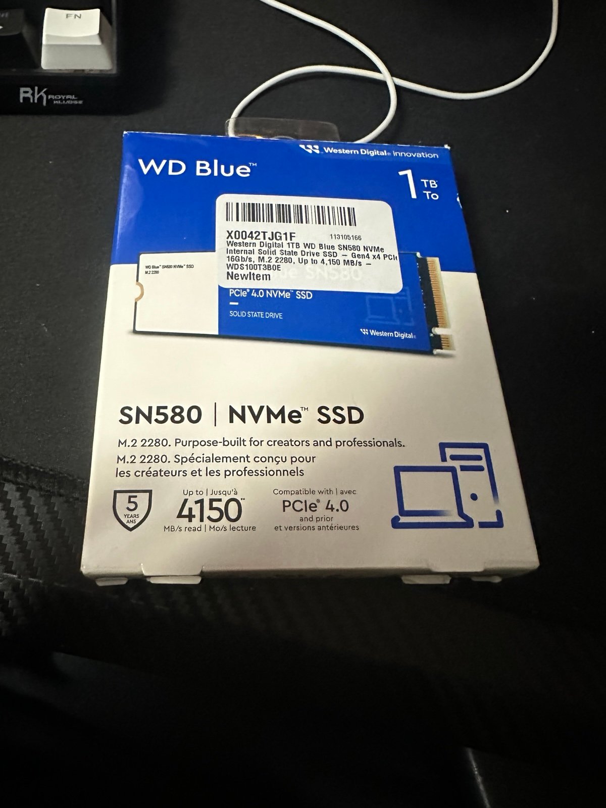wd blue sn580 SSD