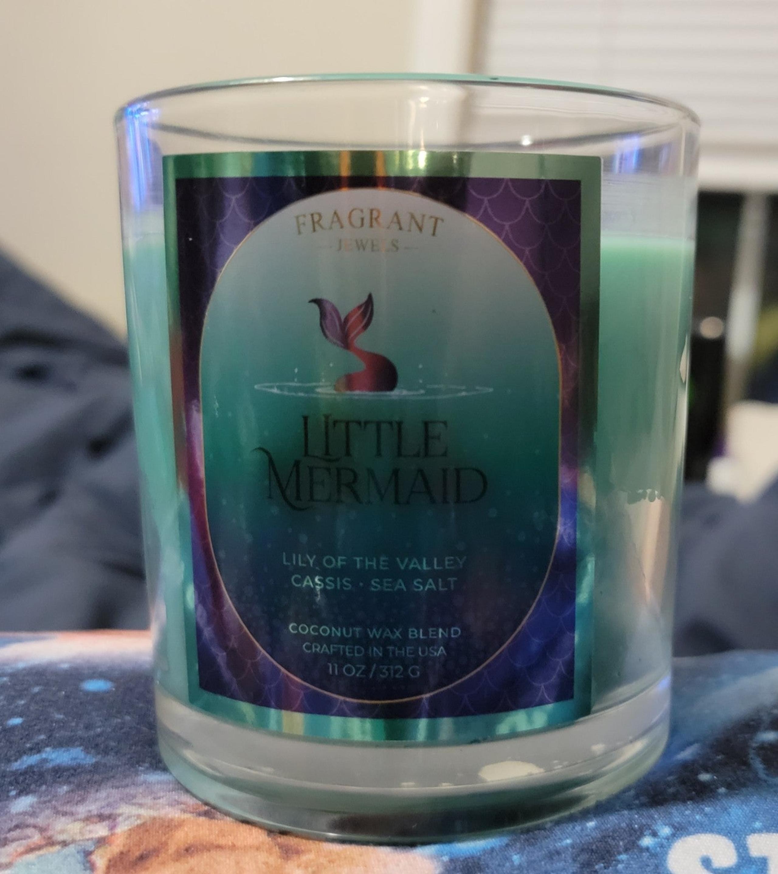 Fragrance jewels little mermaid candle