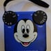 Vtg Walt Disney Productions Mickey Mouse 9 Volt AM Belt Clip Radio Hong Kong